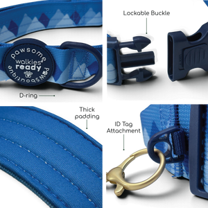 Adventure Collar - Cornflower Blue (Size Large Only)