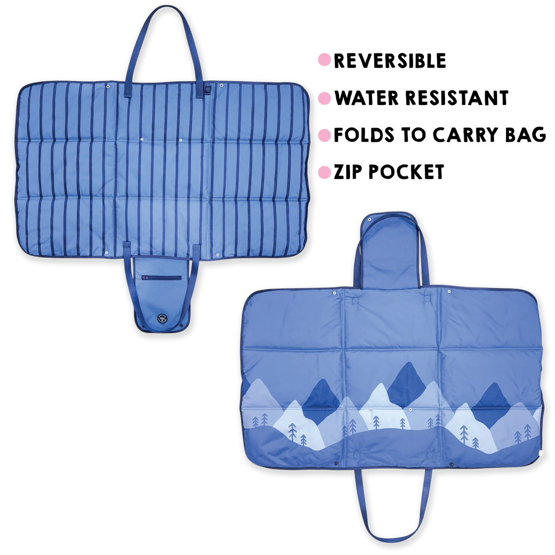 Travel Mat - Walkies Ready® Cornflower Blue