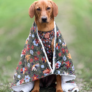 Dog Blanket - Rust & Bloom