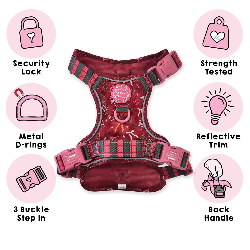 Tough Trails™ Harness - Bows Of Joy
