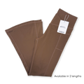 Flared Leggings - Brown
