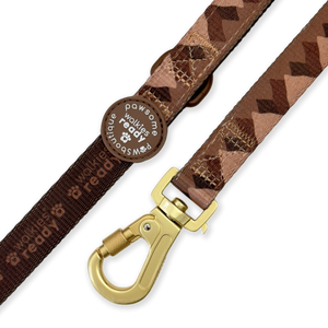 Lead - Walkies Ready® Chocolate Brown