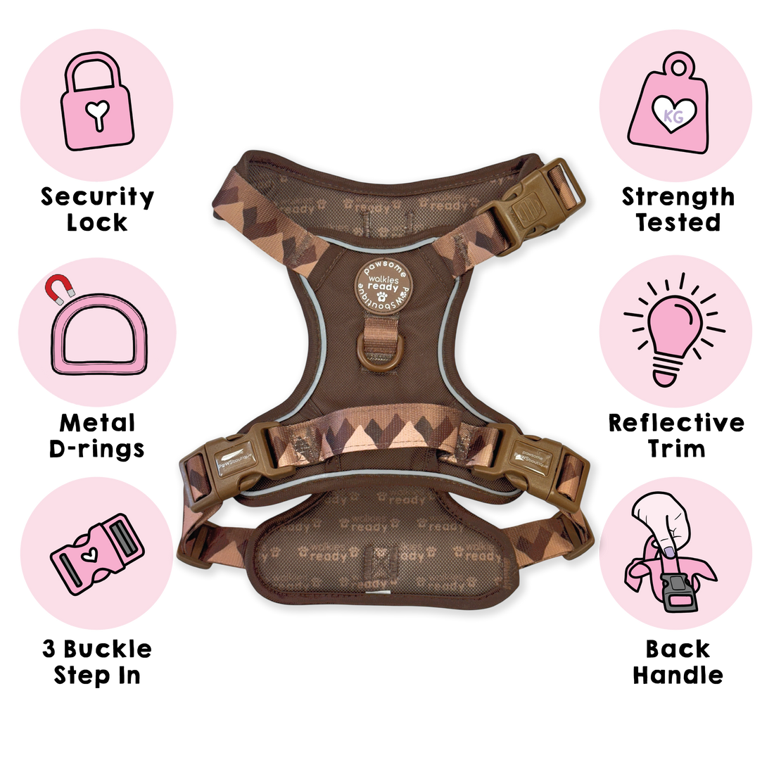 Walkies Ready Chocolate Brown Ultimate Bundle