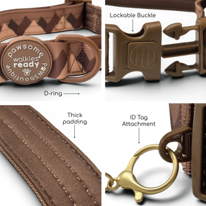 Adventure Collar - Brown (Size Large Only)