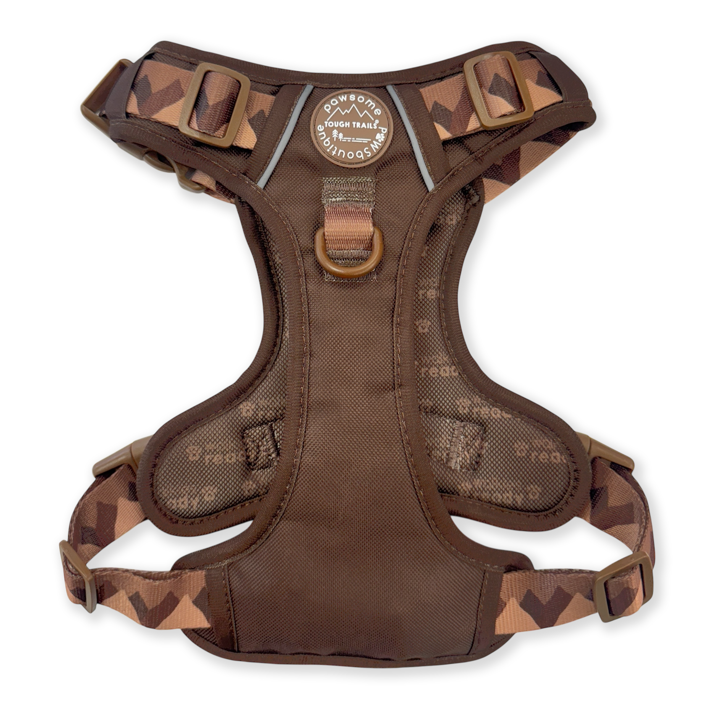 Tough Trails™ Harness - Walkies Ready® Chocolate Brown