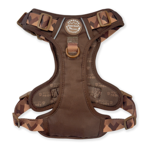 Tough Trails™ Harness - Walkies Ready® Chocolate Brown