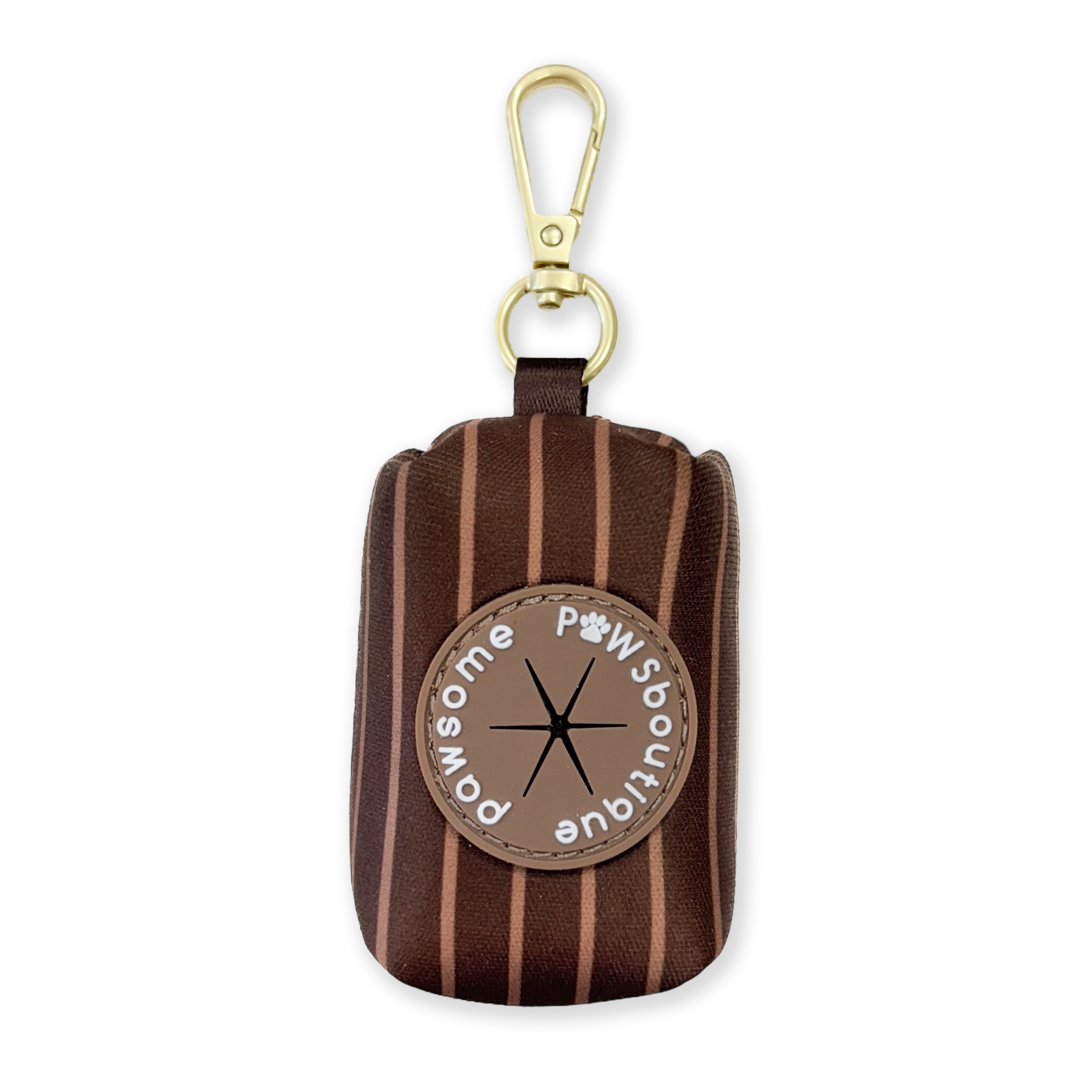 Poo Bag Holder - Walkies Ready® Chocolate Brown