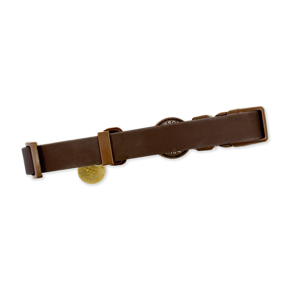 Waterproof Collar - Walkies Ready® Chocolate Brown