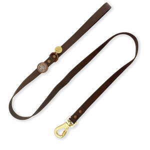 4ft Waterproof Lead - Walkies Ready® Chocolate Brown