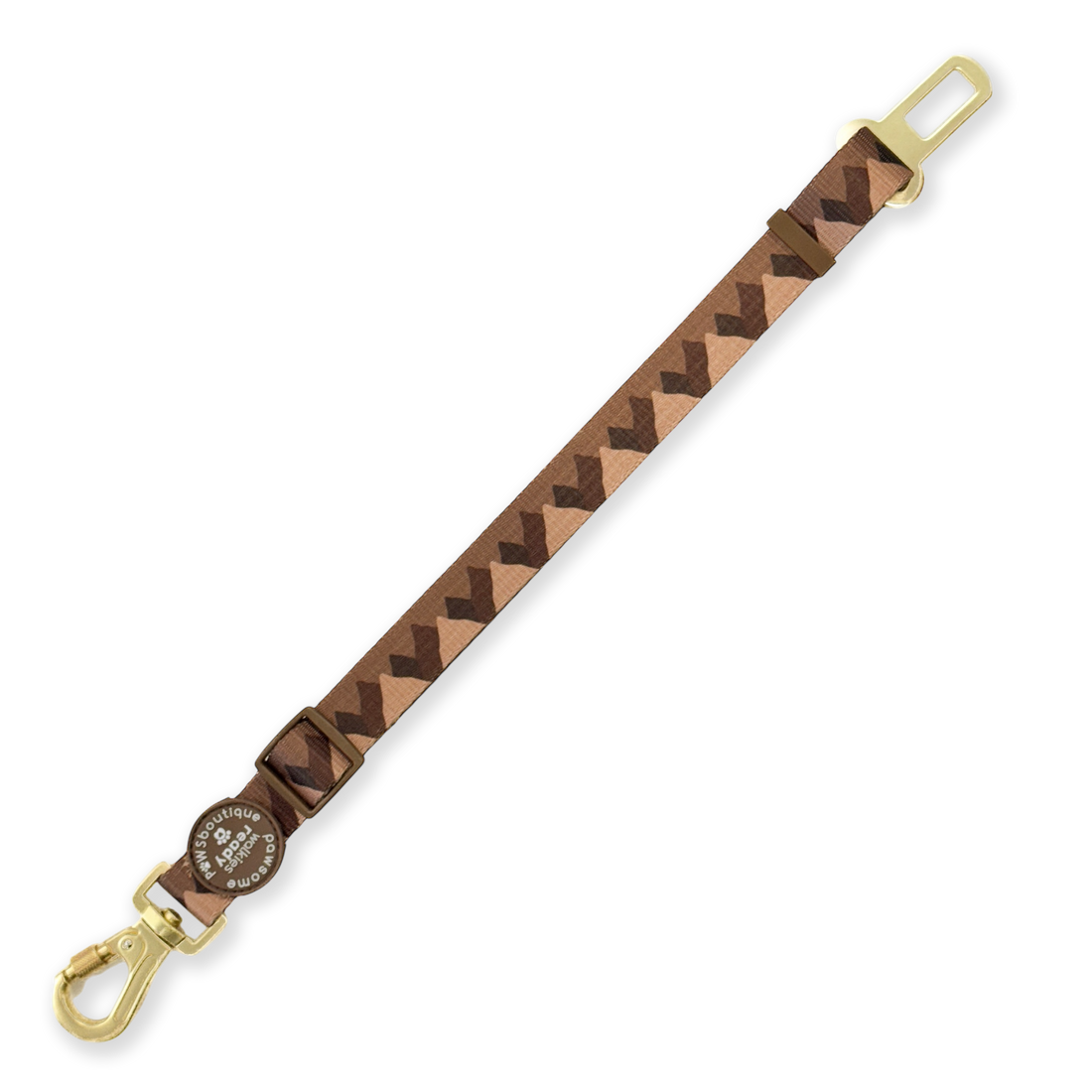 Walkies Ready® Seat Belt Restraint - Chocolate Brown