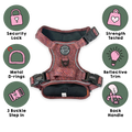 Tough Trails™ Harness - Country Burgundy