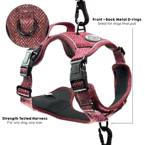 Tough Trails™ Harness - Country Burgundy