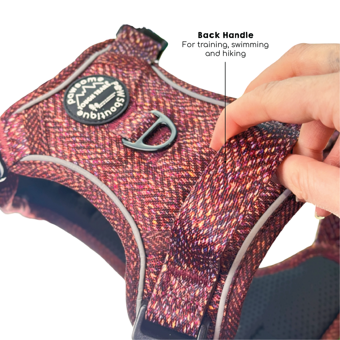 Tough Trails™ Harness - Country Burgundy