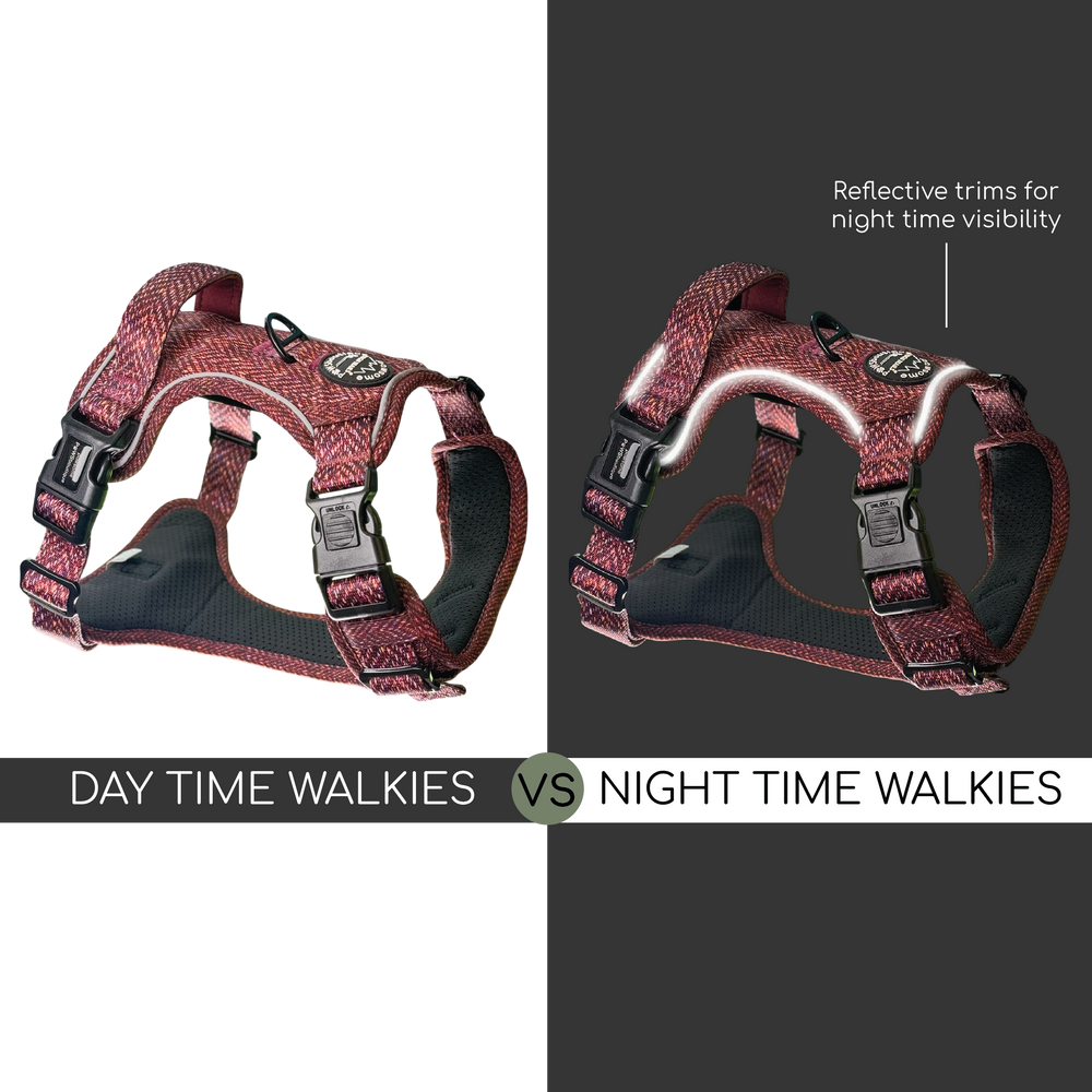 Tough Trails™ Harness - Country Burgundy