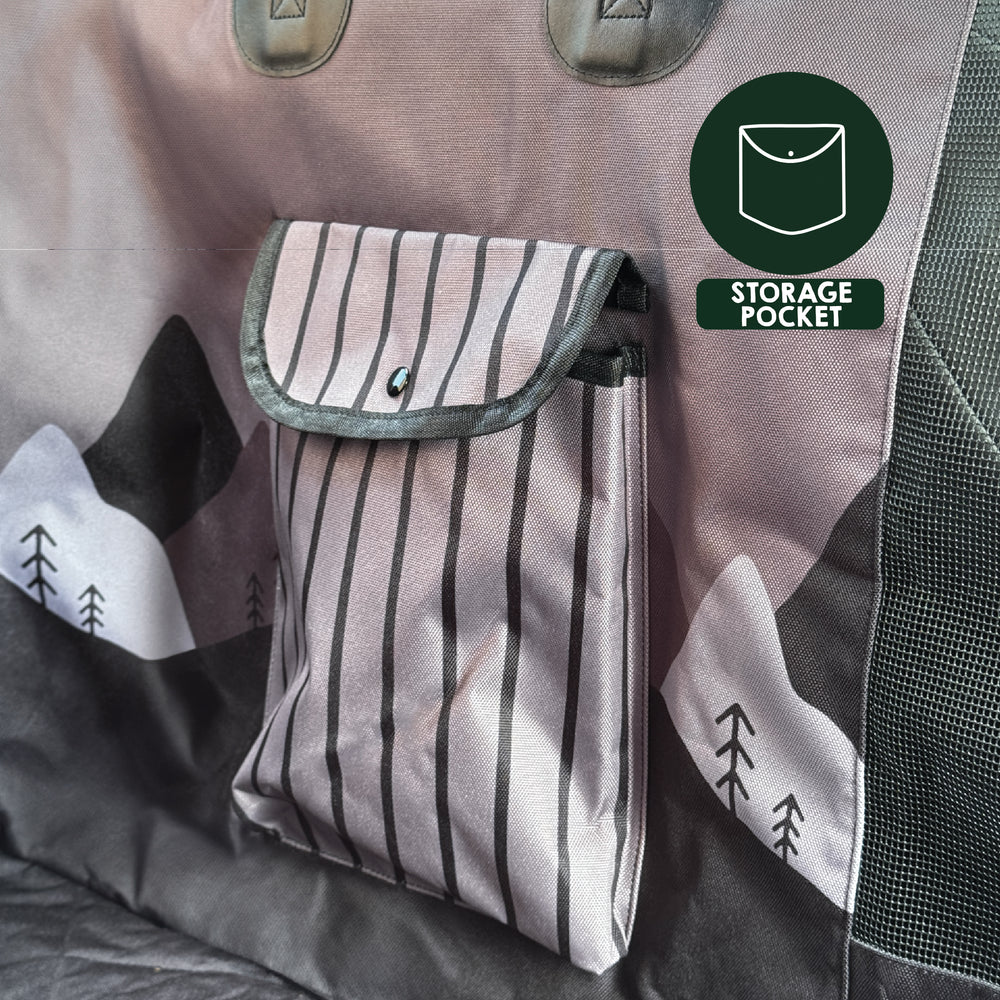 Car Seat Cover - Walkies Ready® Charcoal