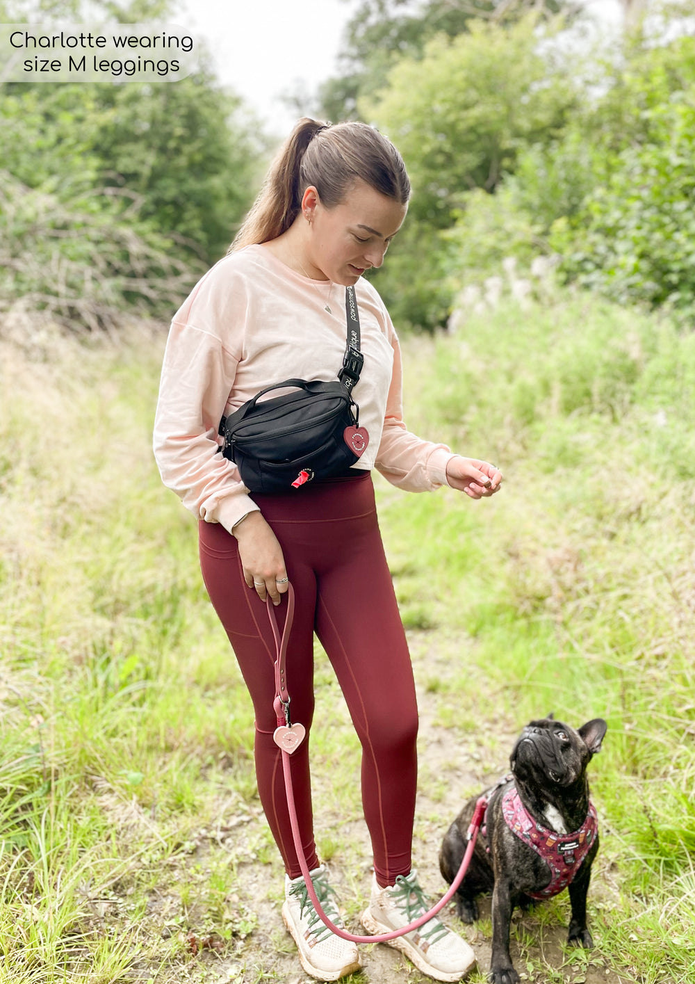 Walkies Ready® Leggings - Mulberry
