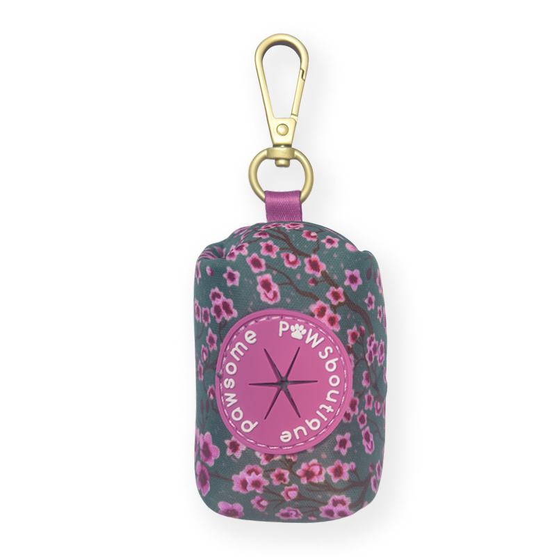 Poo Bag Holder - Cherry Blossom