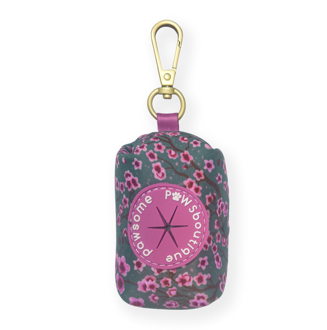 Poo Bag Holder - Cherry Blossom