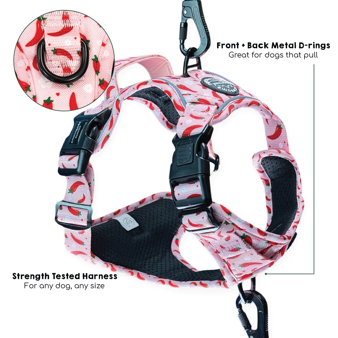 Tough Trails™ Harness - Chilli Dog