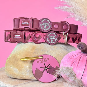 Waterproof Collar - Walkies Ready® Mulberry