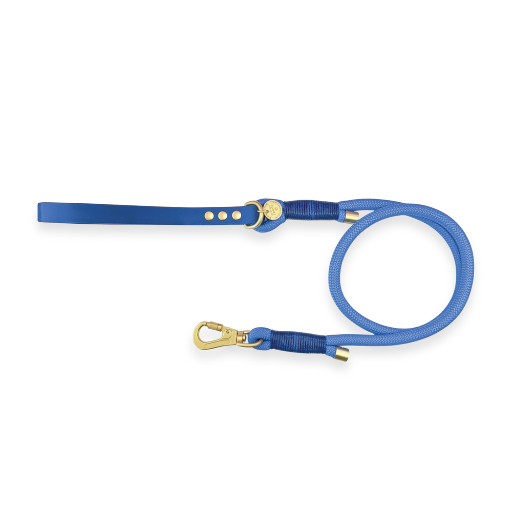 4ft Rope Lead - Walkies Ready® Cornflower Blue