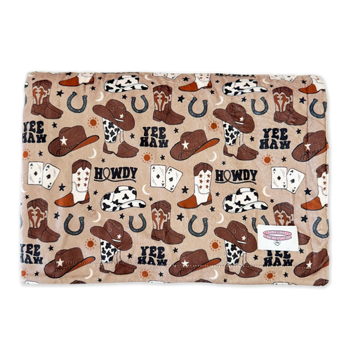 Dog Blanket -  Cowboy