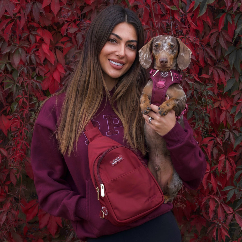 Sling Backpack - Walkies Ready® Ruby Red
