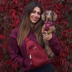 Sling Backpack - Walkies Ready® Ruby Red