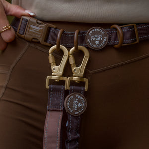 Handsfree Lead - Walkies Ready® Chocolate Brown