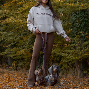 Handsfree Lead - Walkies Ready® Chocolate Brown