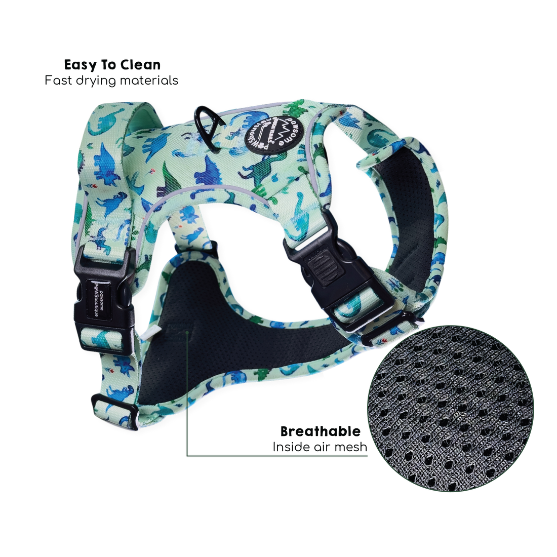 Tough Trails™ Harness - Dinky Dino
