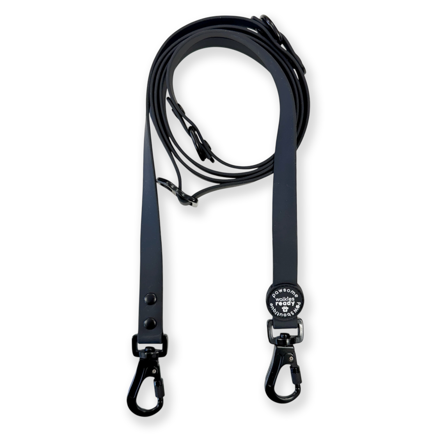Double Ended Lead - Walkies Ready® Black