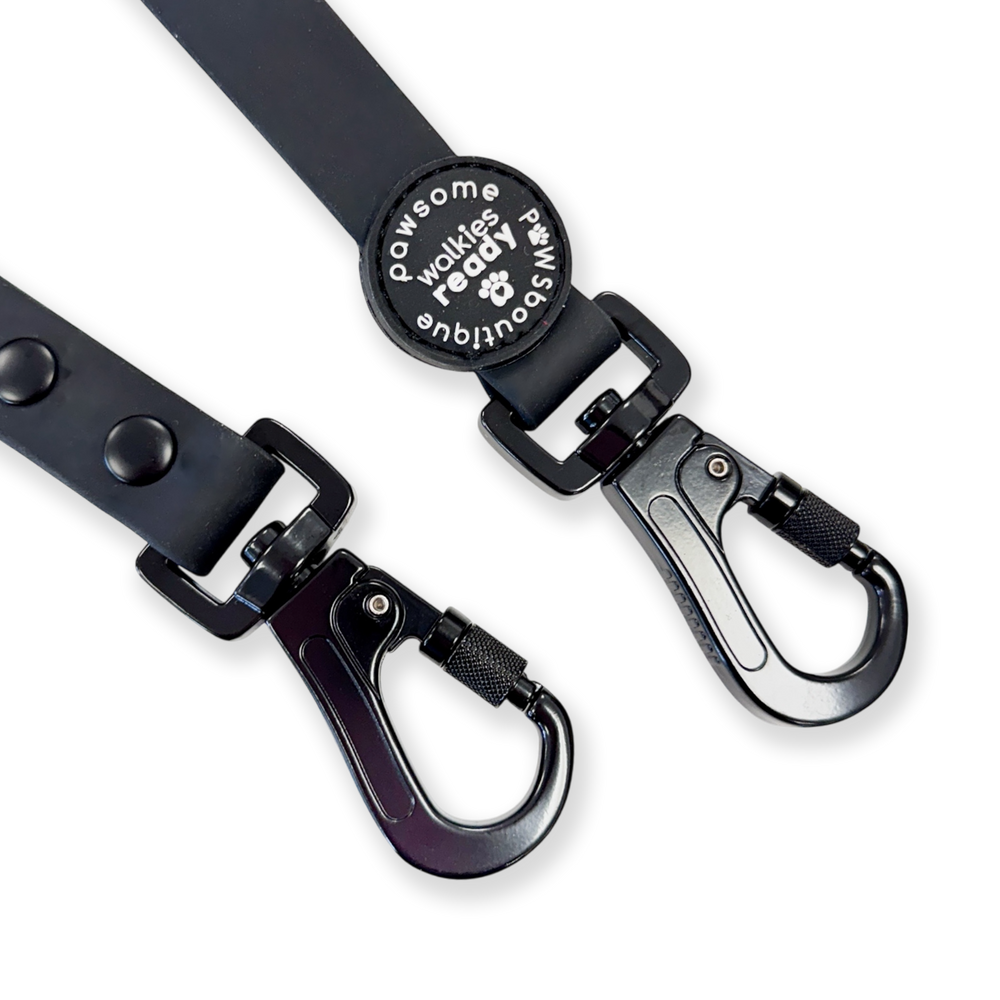 Double Ended Lead - Walkies Ready® Black