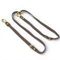 Double Ended Lead - Walkies Ready® Chocolate Brown