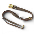 Double Ended Lead - Walkies Ready® Chocolate Brown