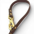 Double Ended Lead - Walkies Ready® Chocolate Brown