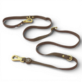 Double Ended Lead - Walkies Ready® Chocolate Brown