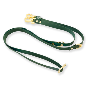 Double Ended Lead - Walkies Ready® Forest Green
