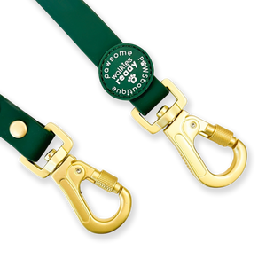 Double Ended Lead - Walkies Ready® Forest Green
