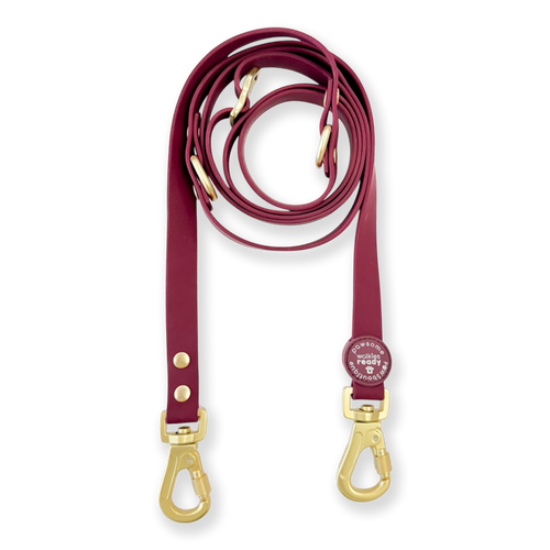 Double Ended Lead - Walkies Ready® Mulberry