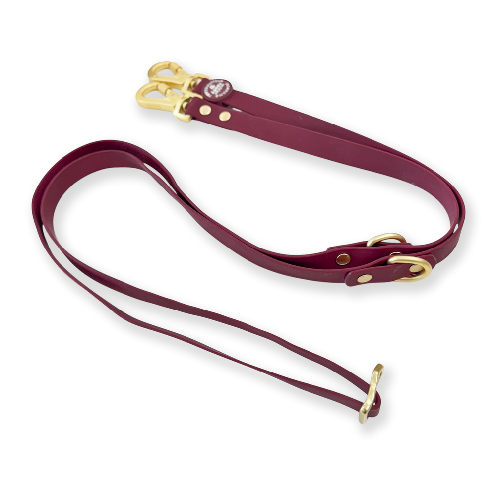 Double Ended Lead - Walkies Ready® Mulberry