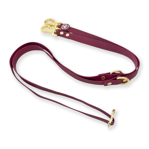 Double Ended Lead - Walkies Ready® Mulberry