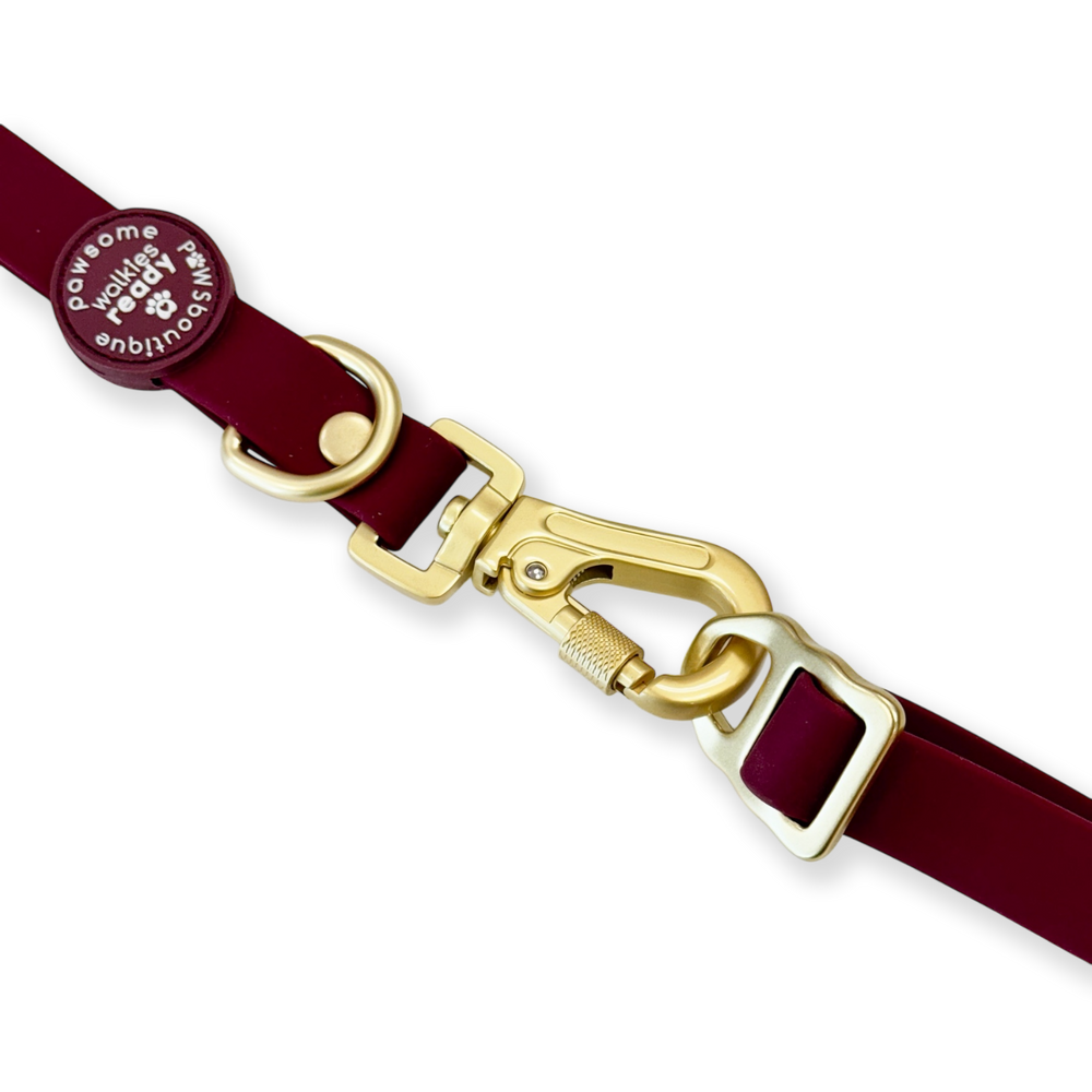 Double Ended Lead - Walkies Ready® Mulberry