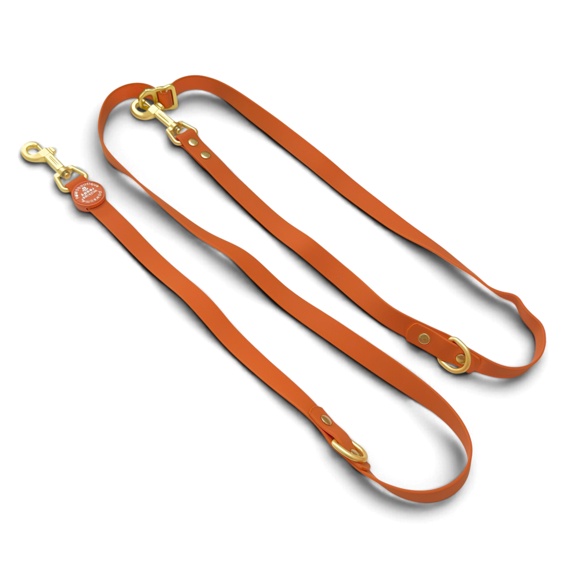 Double Ended Lead - Walkies Ready® Rust (New Clip)