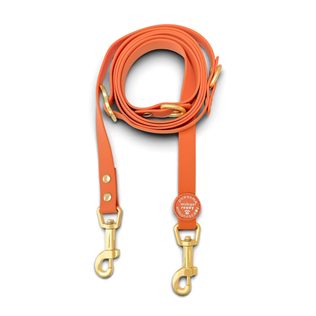 Double Ended Lead - Walkies Ready® Rust (New Clip)