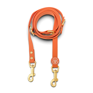 Double Ended Lead - Walkies Ready® Rust (New Clip)
