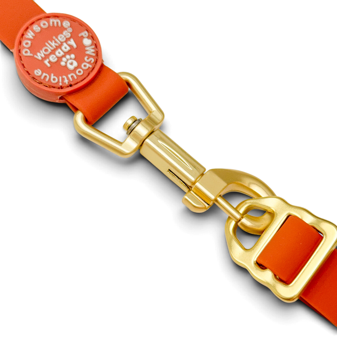 Double Ended Lead - Walkies Ready® Rust (New Clip)