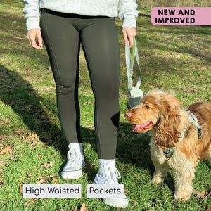 Walkies Ready® Leggings - Emerald