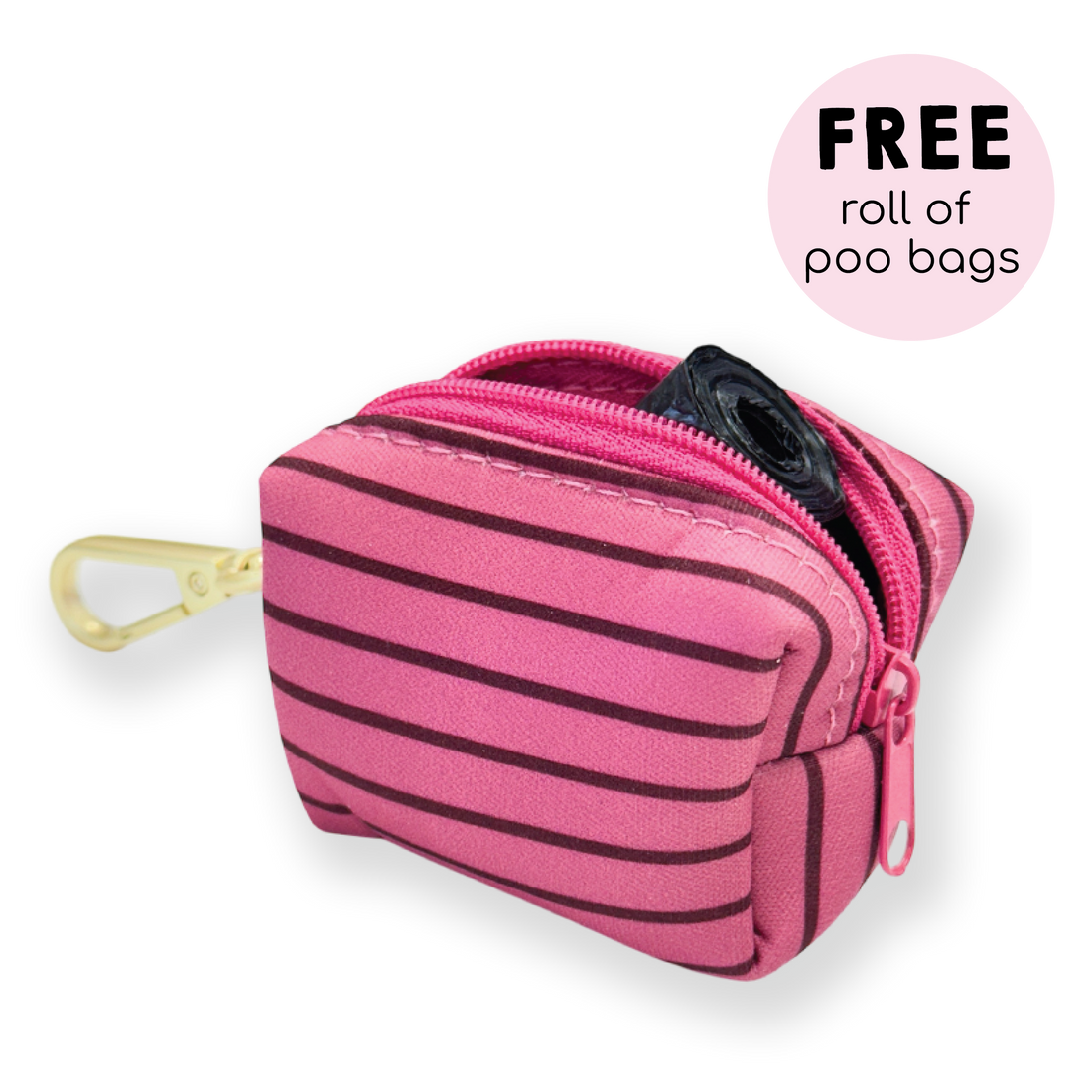 Poo Bag Holder - Walkies Ready® Mulberry