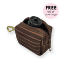 Poo Bag Holder - Walkies Ready® Chocolate Brown